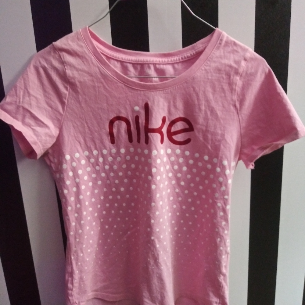 Girls Pink Nike Tee szXL